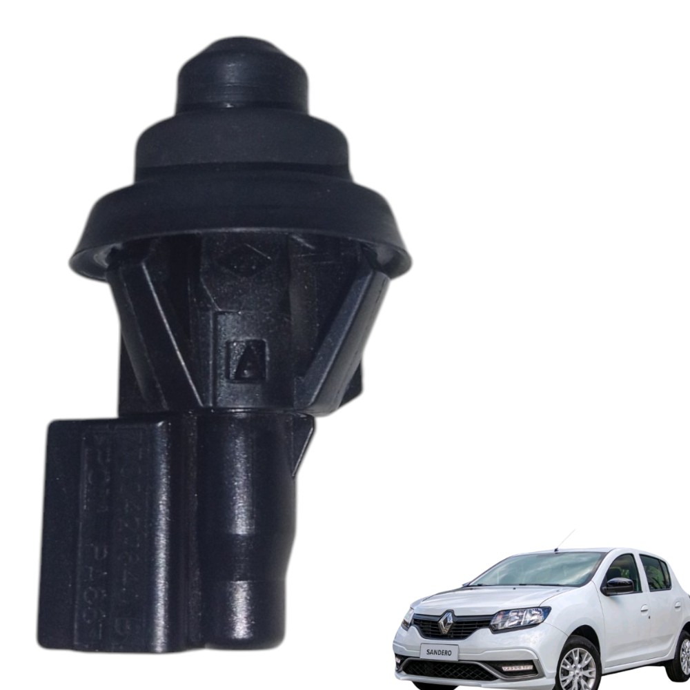 Interruptor Porta Luz Renault Clio Logan Sandero 2011 A 2018 Preto