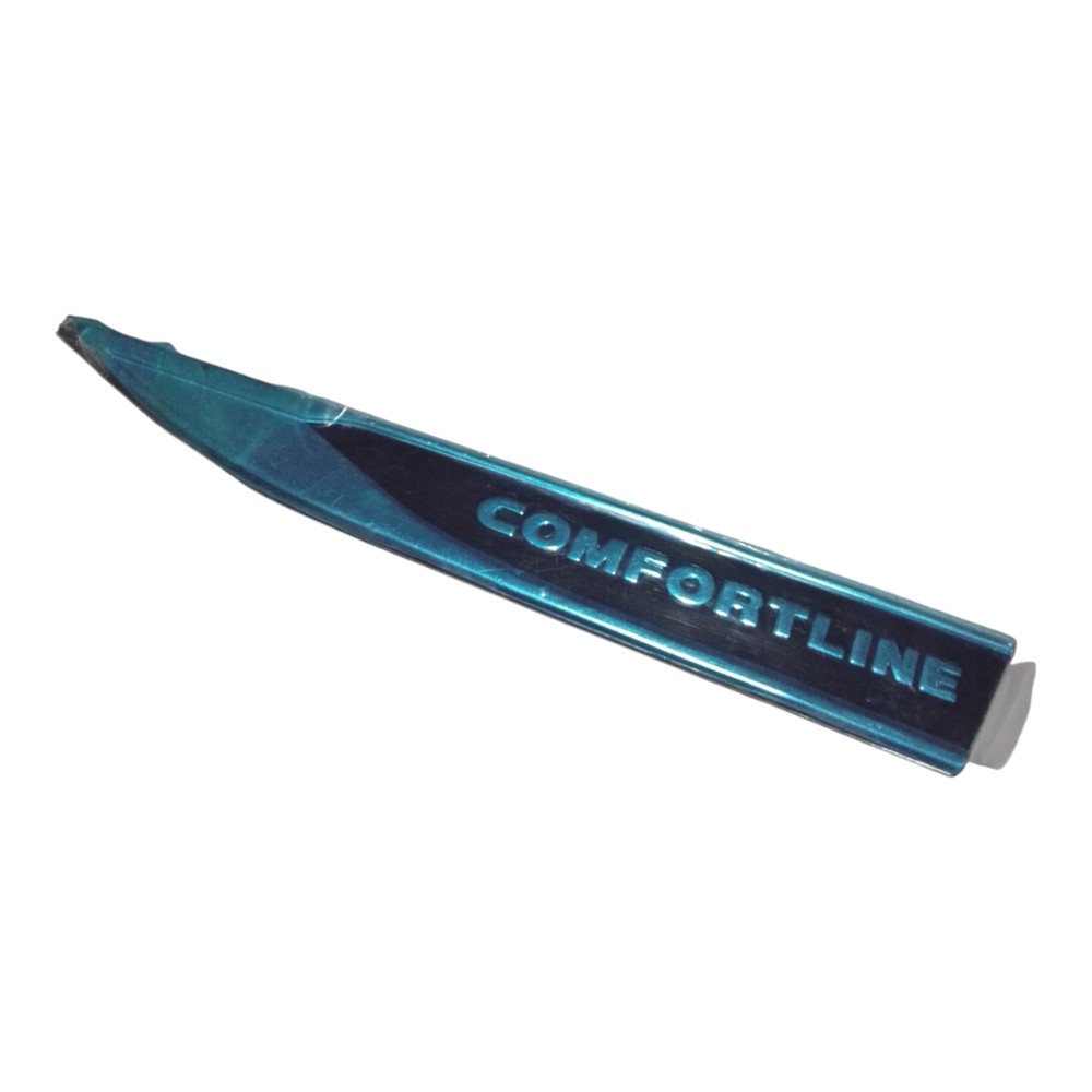 Emblema Adesivo Lateral Do Volkswagen Voyage Comfortline  Prateado 2