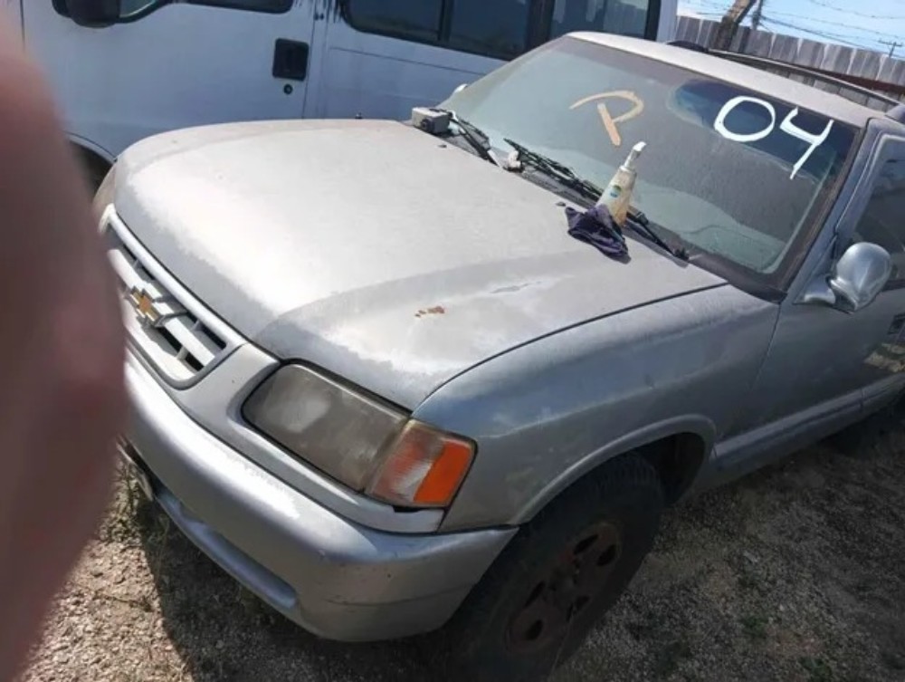 Caixote Teto Chevrolet Blazer 1997 Lateral Traseira Frente Prata