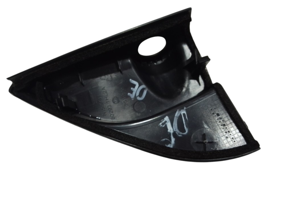 Moldura Interna Retrovisor Esquerdo Nissan  March11 15 Preto Preto 7