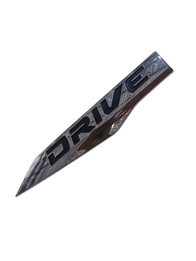 Emblema Drive Lateral Esquerdo Fiat Argo Cronos  Cromado 1