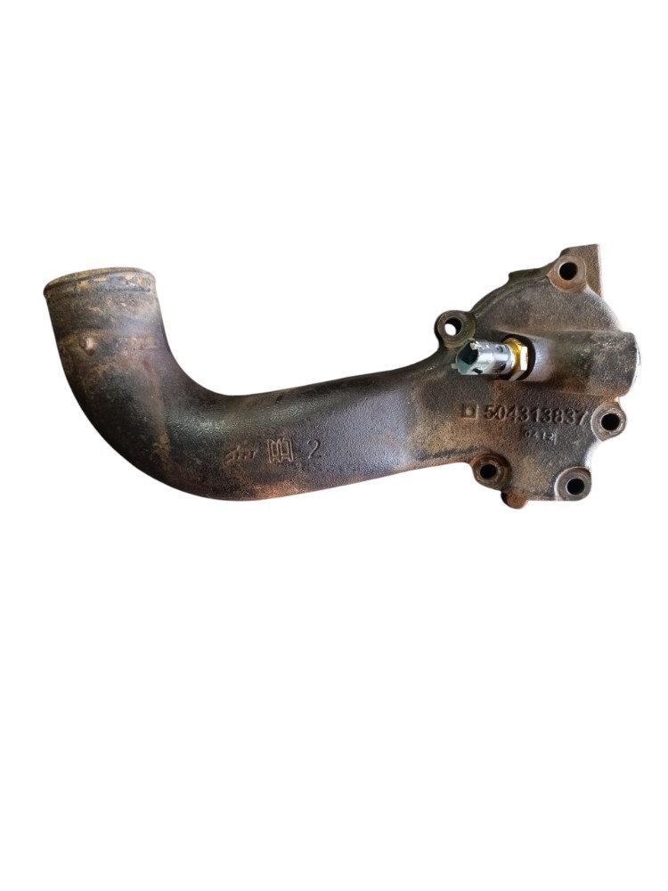 Carcaça Válvula Termostática Iveco Cursor 9 504313837