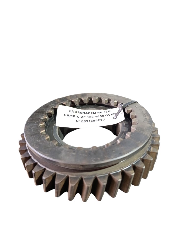 Engrenagem Ré 38d Cambio Zf 16s-1650 Over 0091304210 1