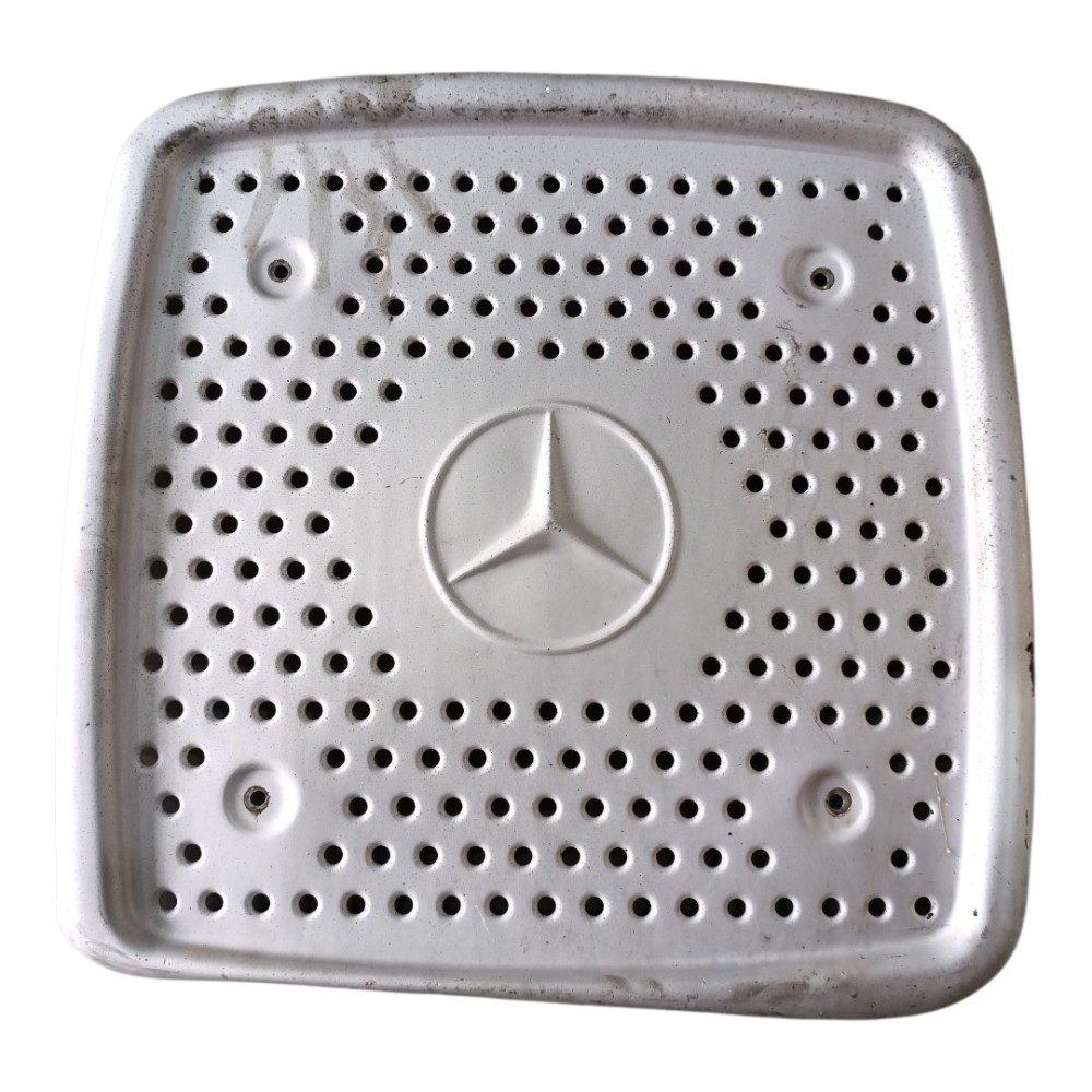 Chapa proteção catalisador c/detalhes MB Accelo 1016