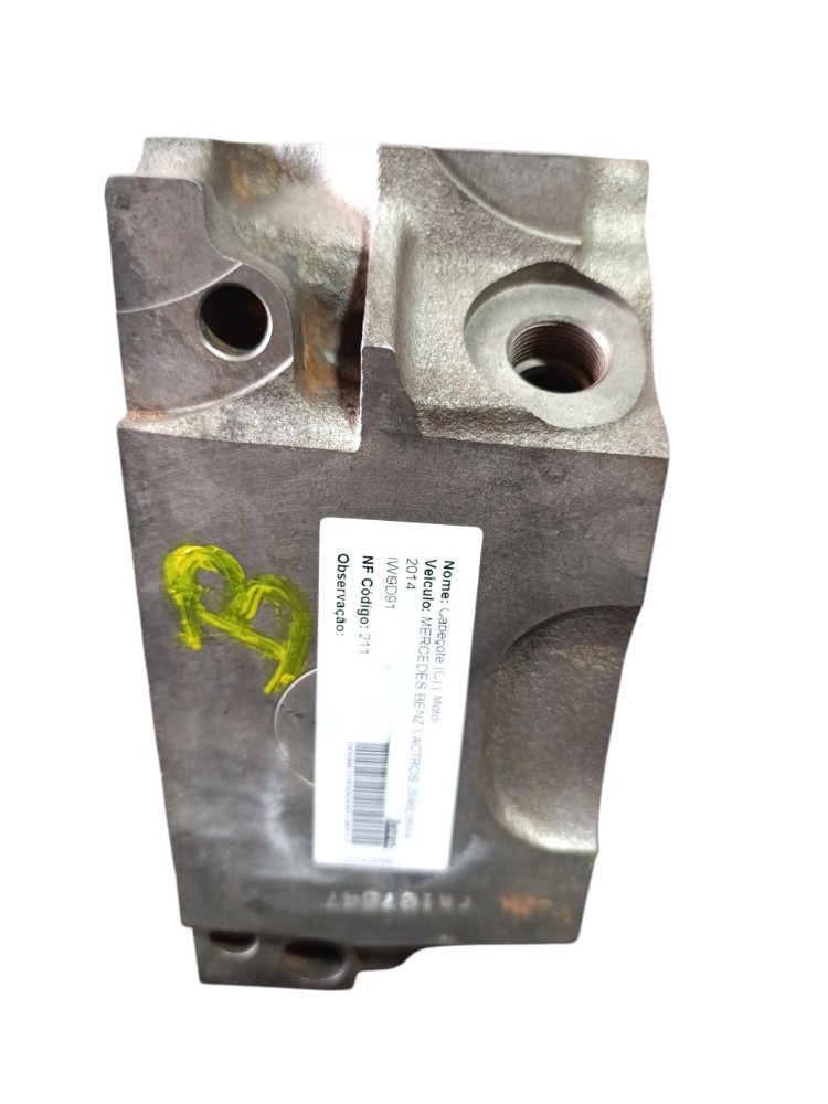 Cabeçote motor Om501 LA Mb Actros 2646 4