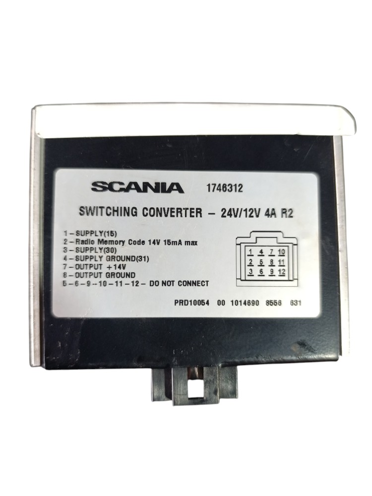 Modulo Conversor De Voltagem Scania 124 1746312