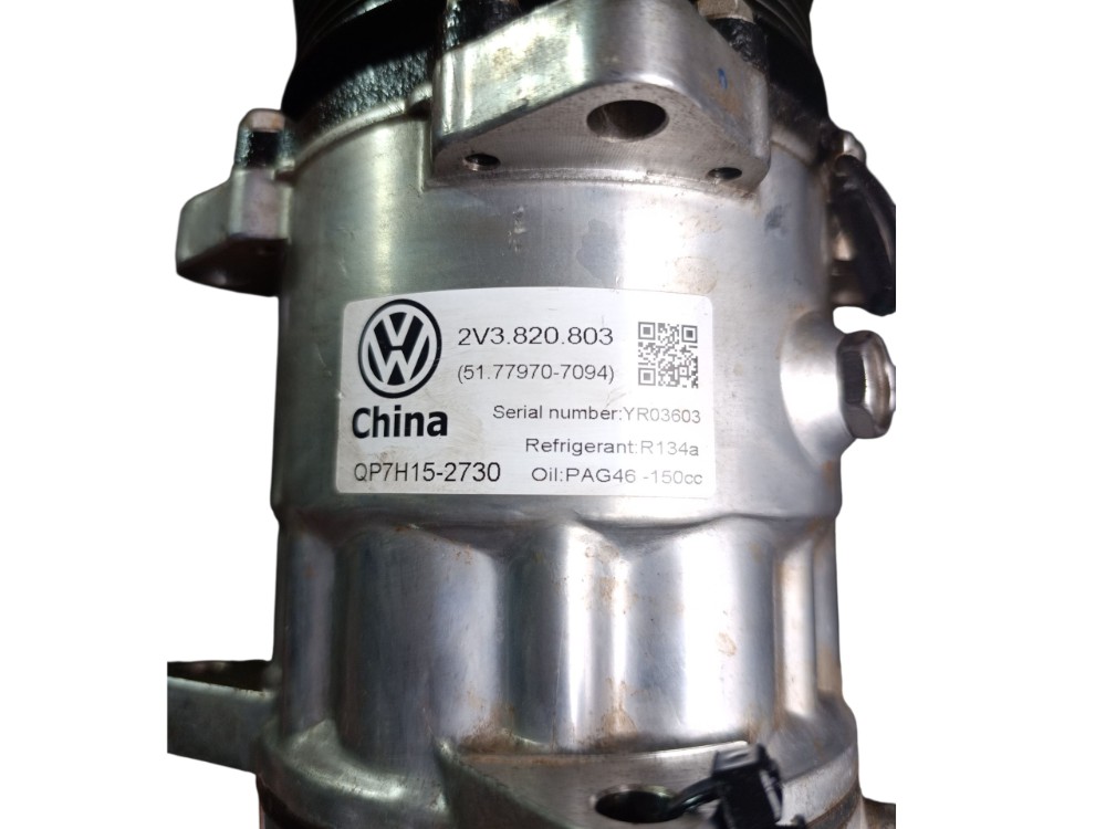 Compressor Do Ar Condicionado Vw Meteor 2v3820803 3