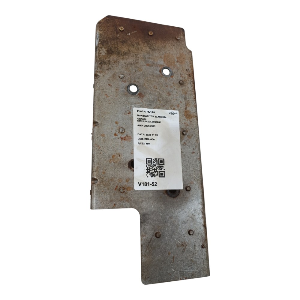 Chapa Proteção Térmica Man Tgx 51081205379 2