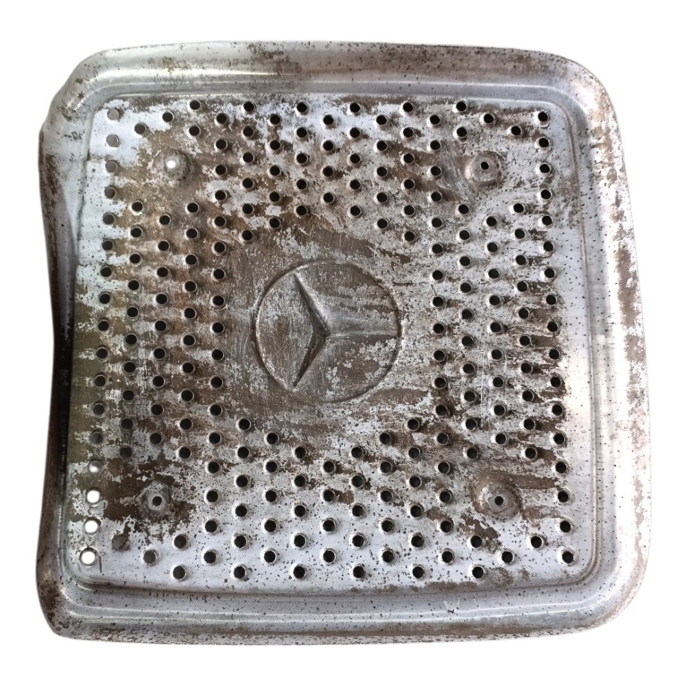 Chapa proteção catalisador c/detalhes MB Accelo 1016 3