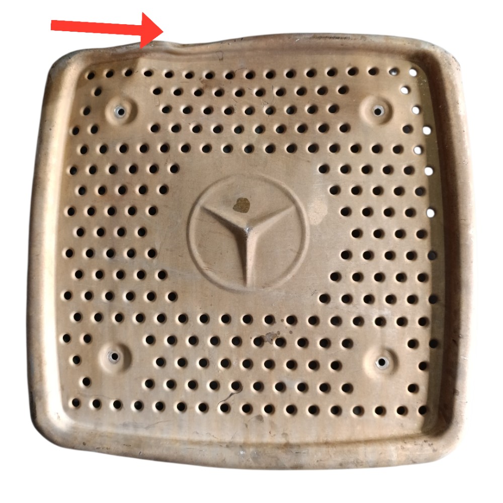 Chapa Proteção Catalisador C/detalhes Mb Atron 2729