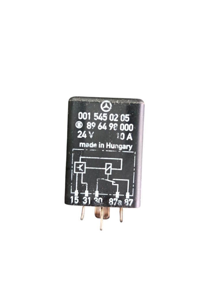 Rele Temporizador Controle Cinto Mb Actros A0015450205