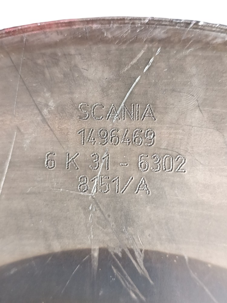 Polia Antivibratória Motor Scania S4 Dc12 1496469 4