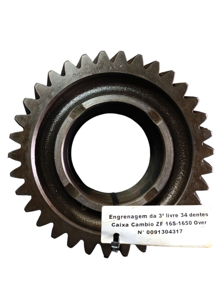 Engrenagem 3 Livre Cambio Zf 16s-1650 Over 0091304317 1