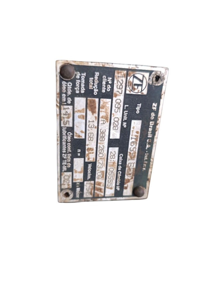 Carcaça Caixa De Câmbio Zf 16s 1650 1295401136 3
