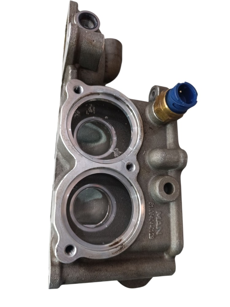 Carcaça Válvula Termostática Man D26 Vw Meteor 61064040129