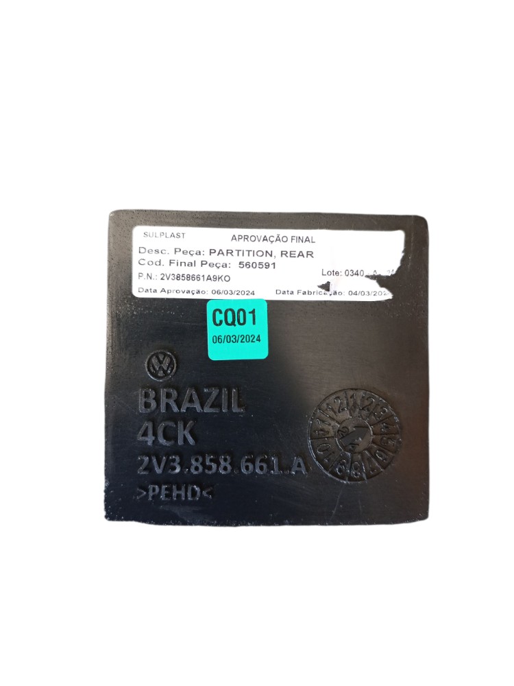 Partição Traseira Vw Meteor 2v3858661 4