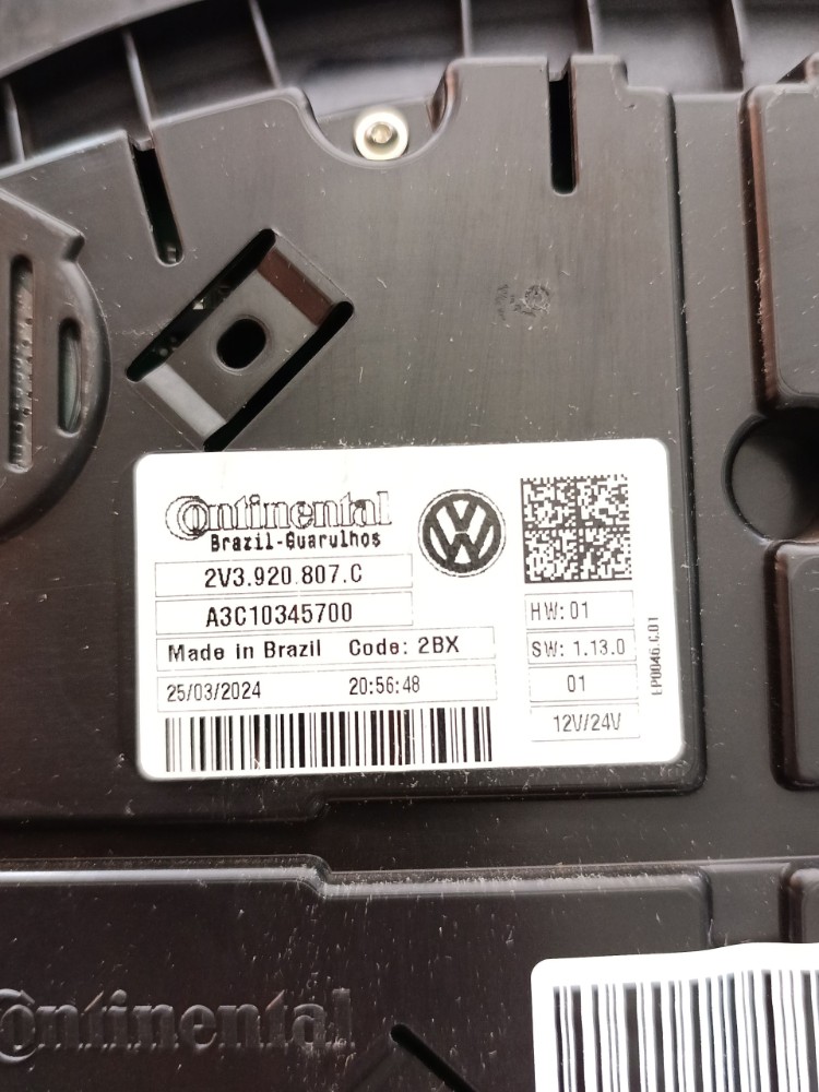 Painel Instrumentos Vw Meteor 24.480 2025 2v3920807c 5