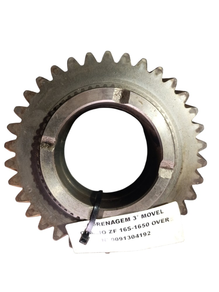 Engrenagem 3 Móvel Câmbio Zf 16s-1650 Over 0091304192 1