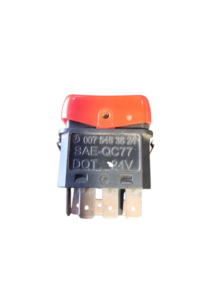 Botão Pisca Alerta Mb Atron 2729 0075453824 2
