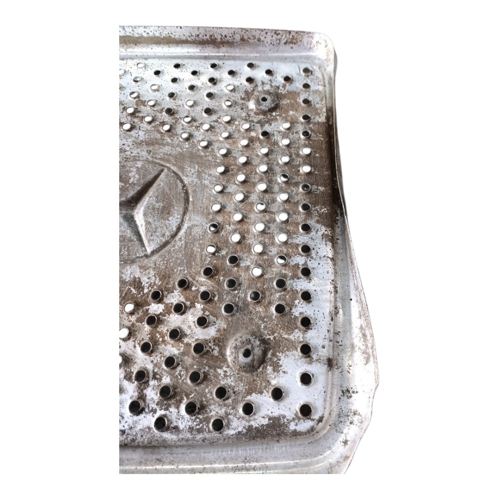 Chapa proteção catalisador c/detalhes MB Accelo 1016 4