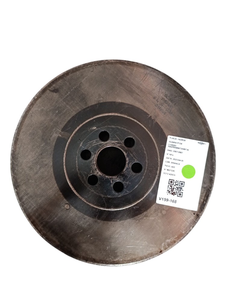 Polia Antivibratória Motor Scania S4 Dc12 1496469 1