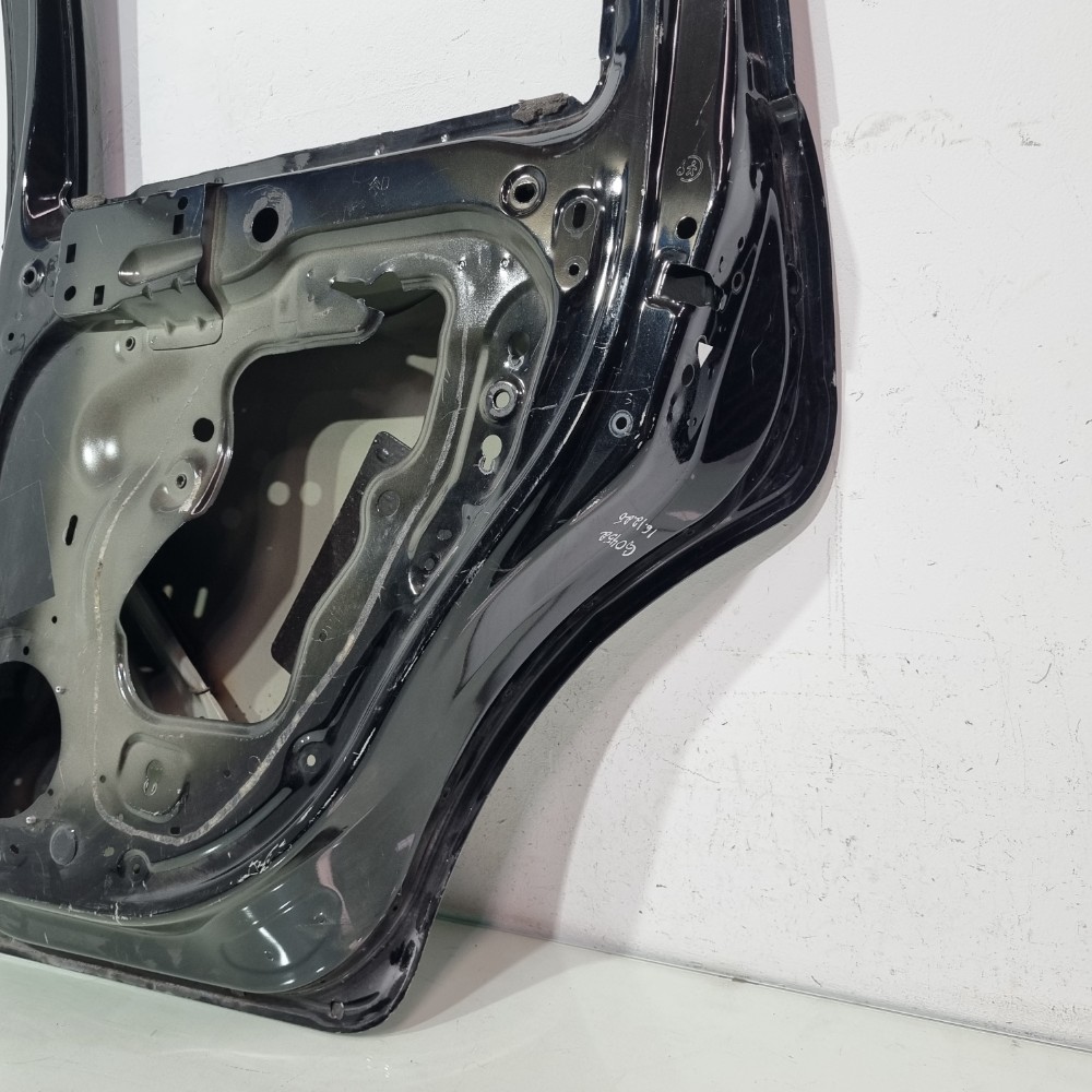 Porta Traseira Direita Citroën C3 Modelos 2013/2018 Traseira Direito Preto 9