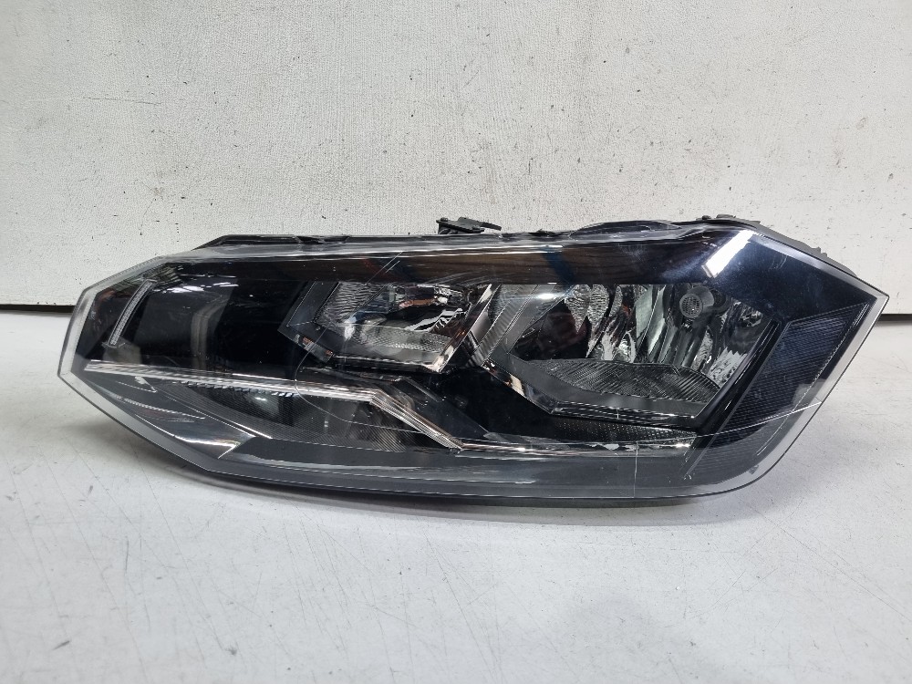 Farol Esquerdo  Friso Cromado Vw Polo  2017/2022 Recuperado. 1
