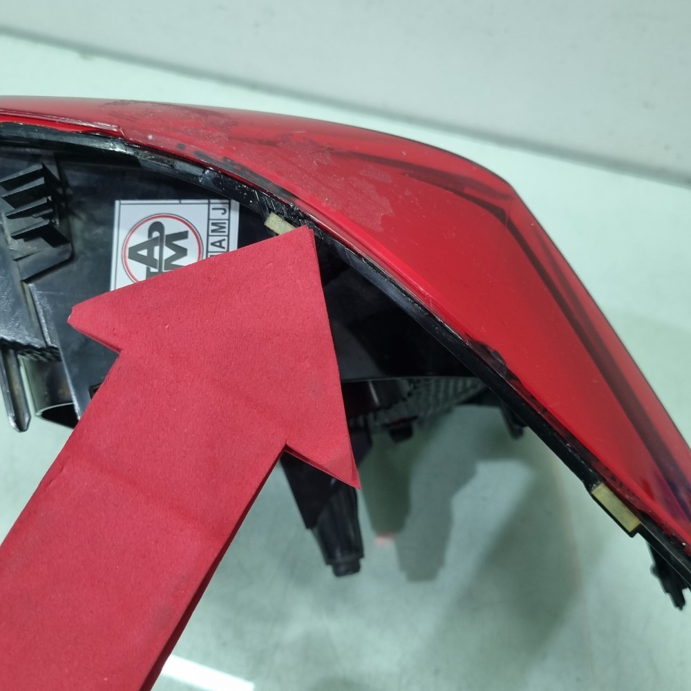 Lanterna Do Lado Esquerdo Volkswagen Polo Modelos 2017/2020 Esquerdo/motorista 5