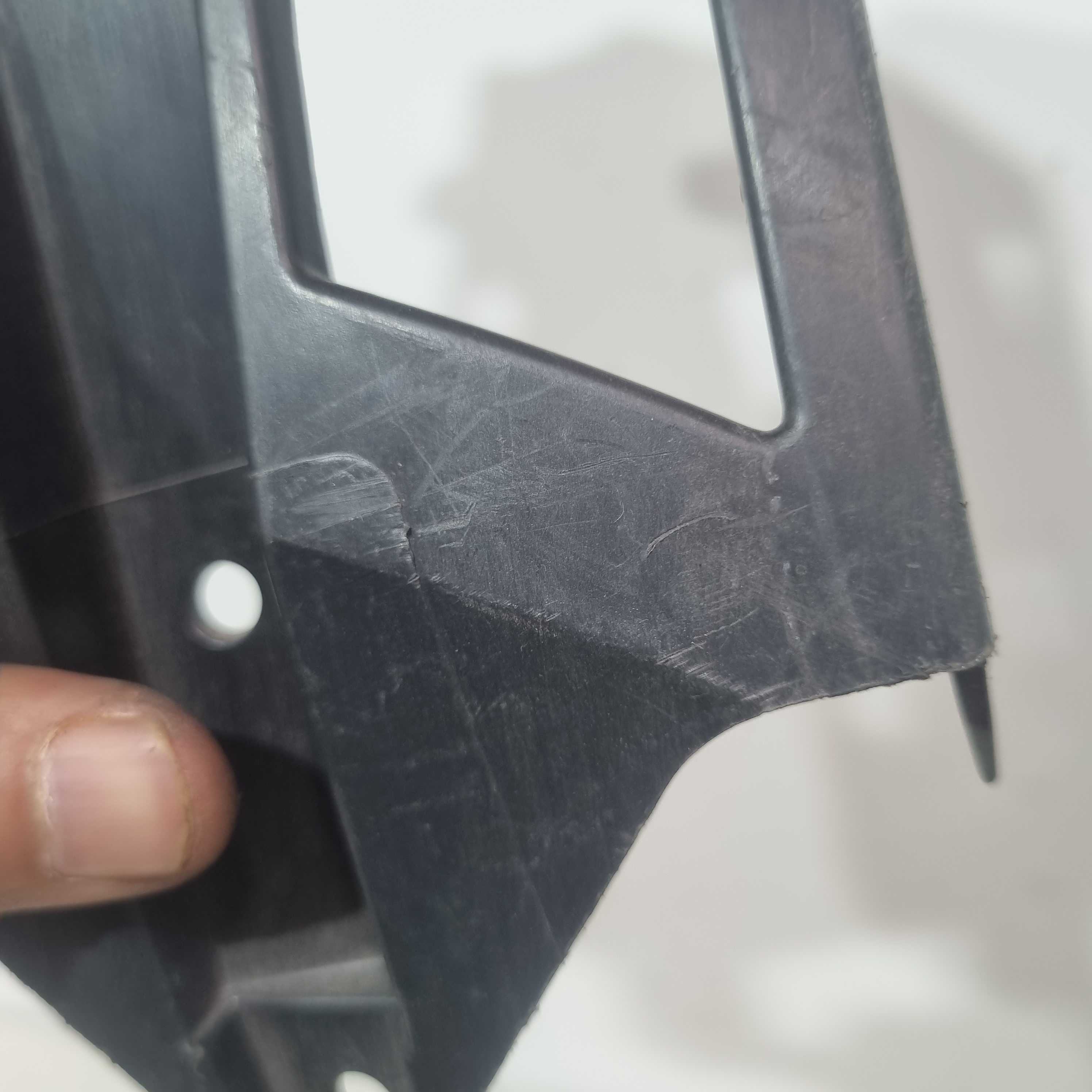 Moldura Farol De Milha Esquerdo Volkswagen Nivus 2020/2021 Preto Esquerdo 7