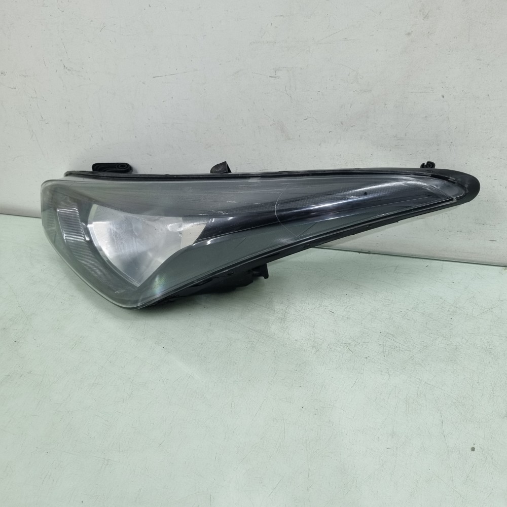 Farol Esquerdo Hyundai Hb20 Mascara Negra 2013/2019 Recon Esquerdo/motorista 2