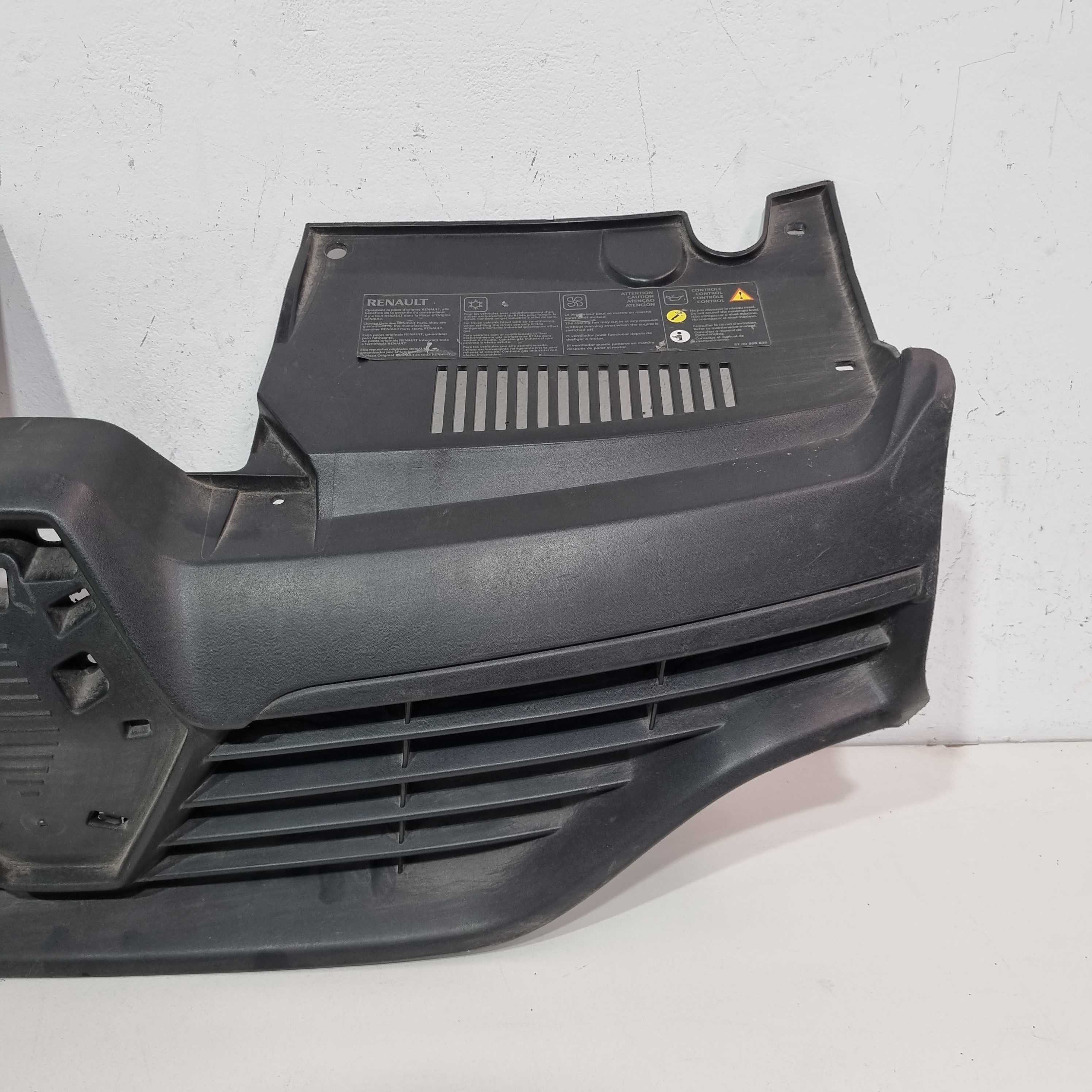 Grade Superior Dianteira Renault Sandero Modelo 2015/2019 Preto 2