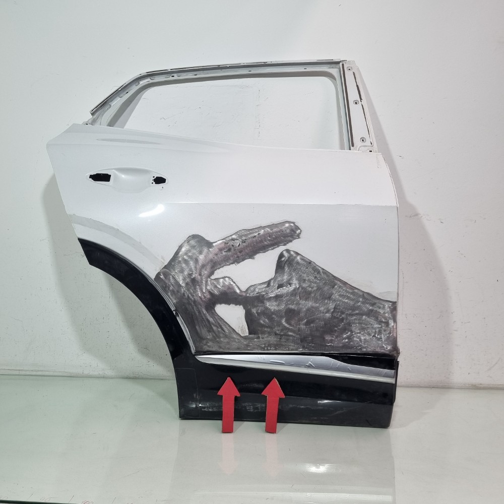 Porta Traseira Direita Kia Sportage 2023 2024 2025 Traseira Direito Branco