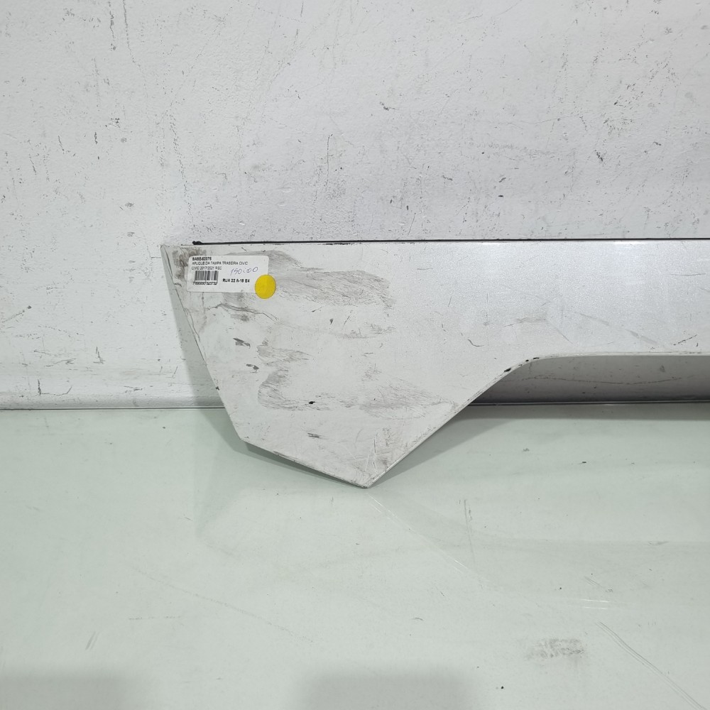 Aplique Tampa Traseira Honda Civic Modelos 2017/2021 Branco 8