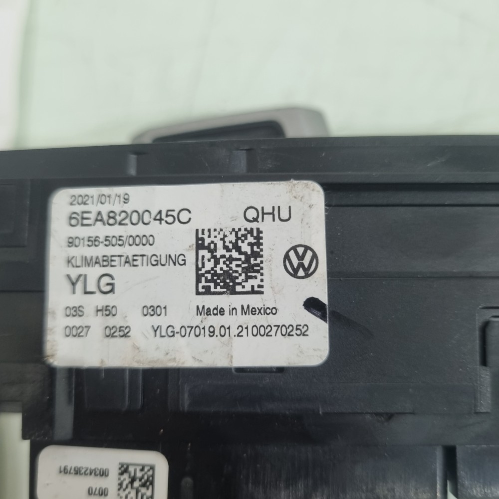 Comando Do Ar Condicionado Volkswagen Polo Modelos 2017/2023 5