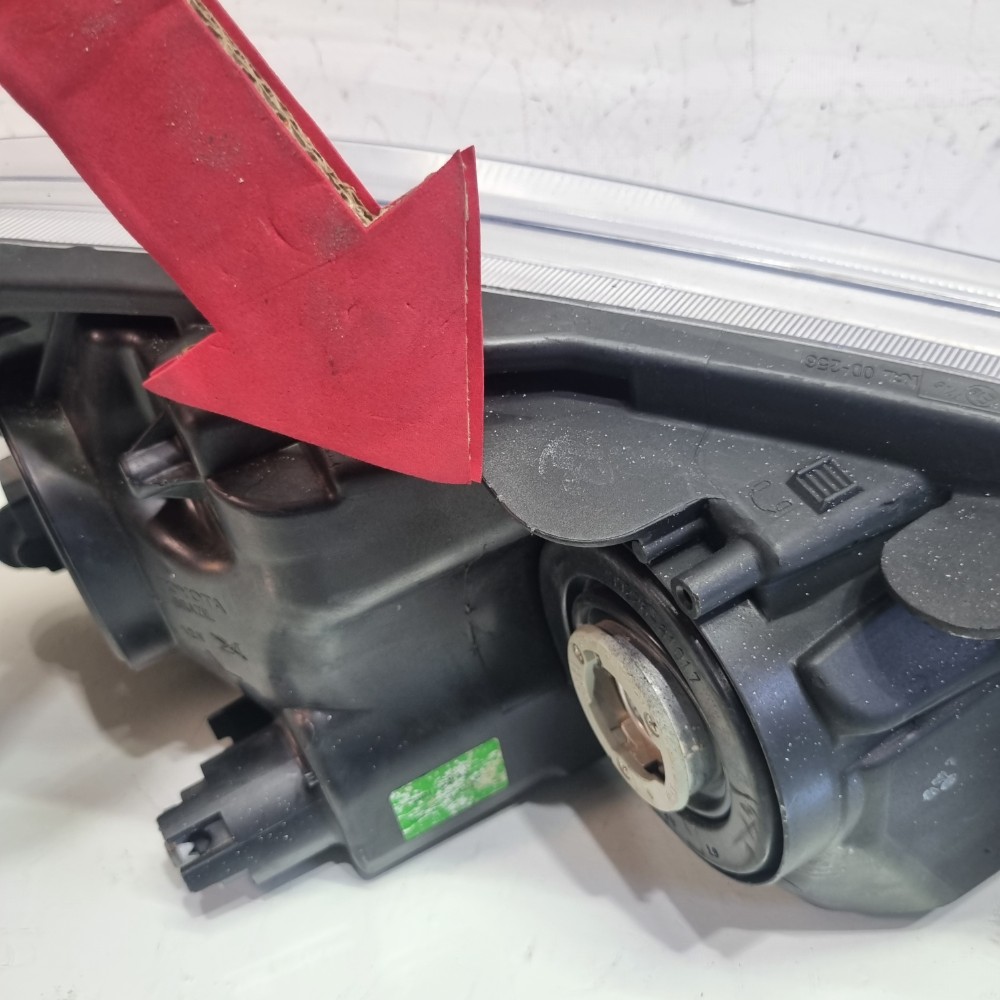 Farol Do Lado Esquerdo Toyota Yaris Modelos 2017/2021 Esquerdo/motorista 5