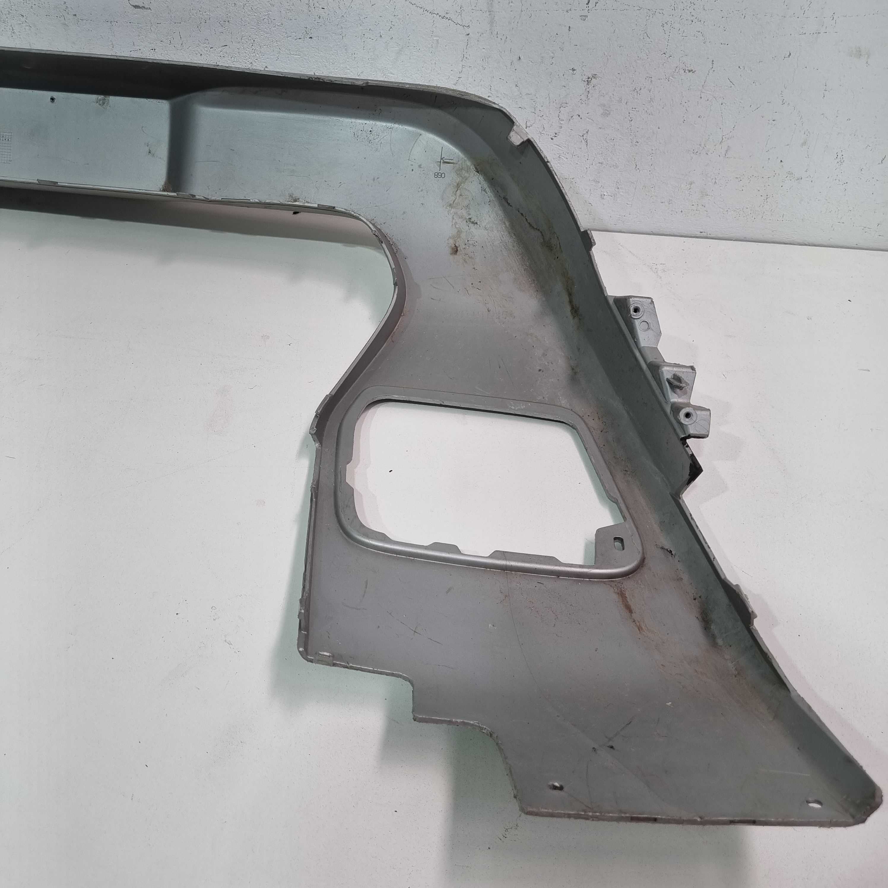 Aplique Do Parachoque Dianteiro Renault Duster 2020/2023  Prata 5