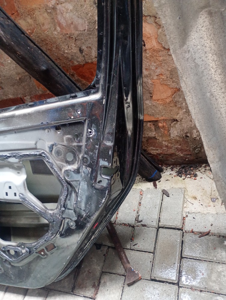 Porta traseira direita Recuperada Renault Sandero 2015/2020 2