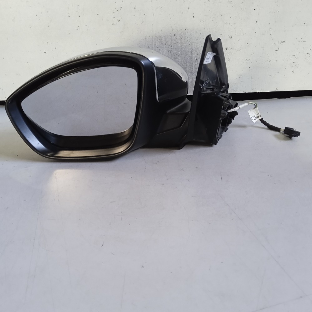 Retrovisor Esquerdo Cromado Peugeot 208 2020/2024 Recuperado 1