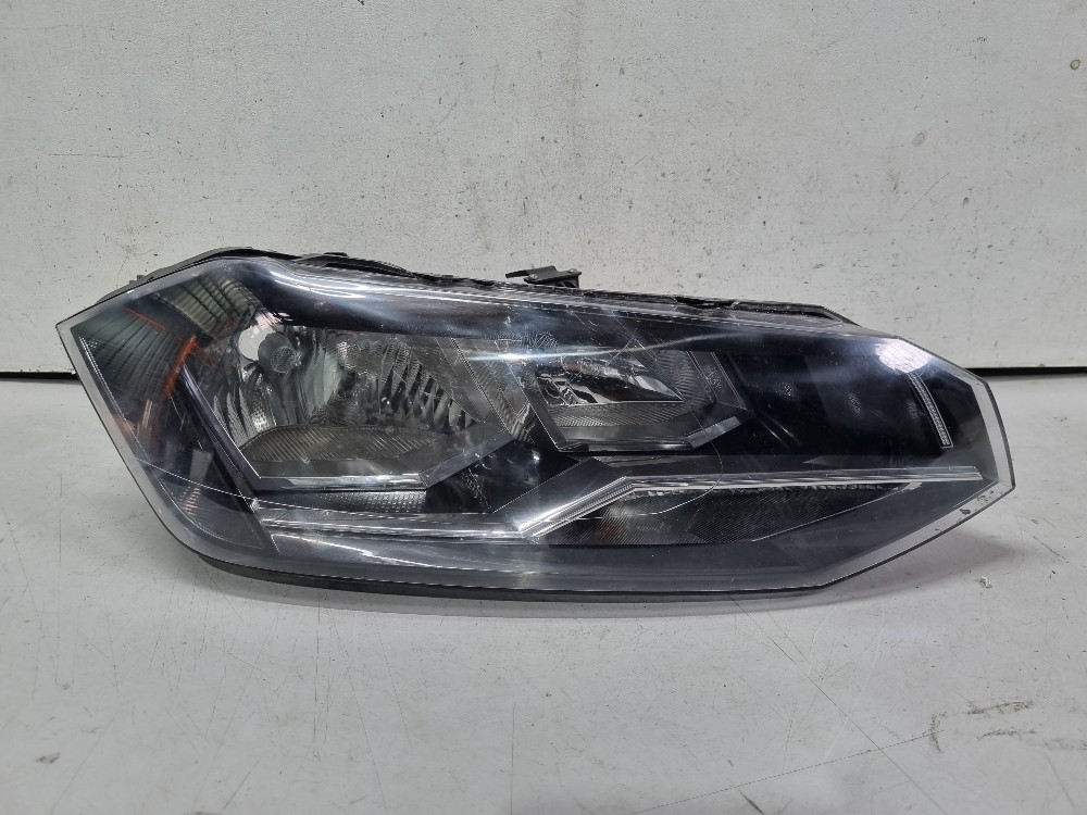 Farol Direito Friso Cromado Volkswagen Polo 2017/ 2022 Orig. 1