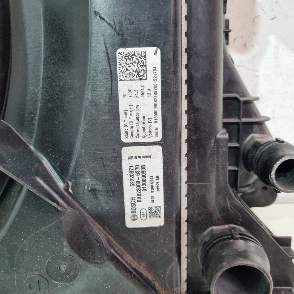 Kit Radiador Fiat Pulse 2022 A 2025 Revisado Original 5