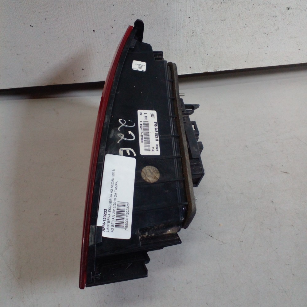 Lanterna Do Lado Esquerdo Audi A3 Sedan Modelos 2013/2016 Esquerdo/motorista 3