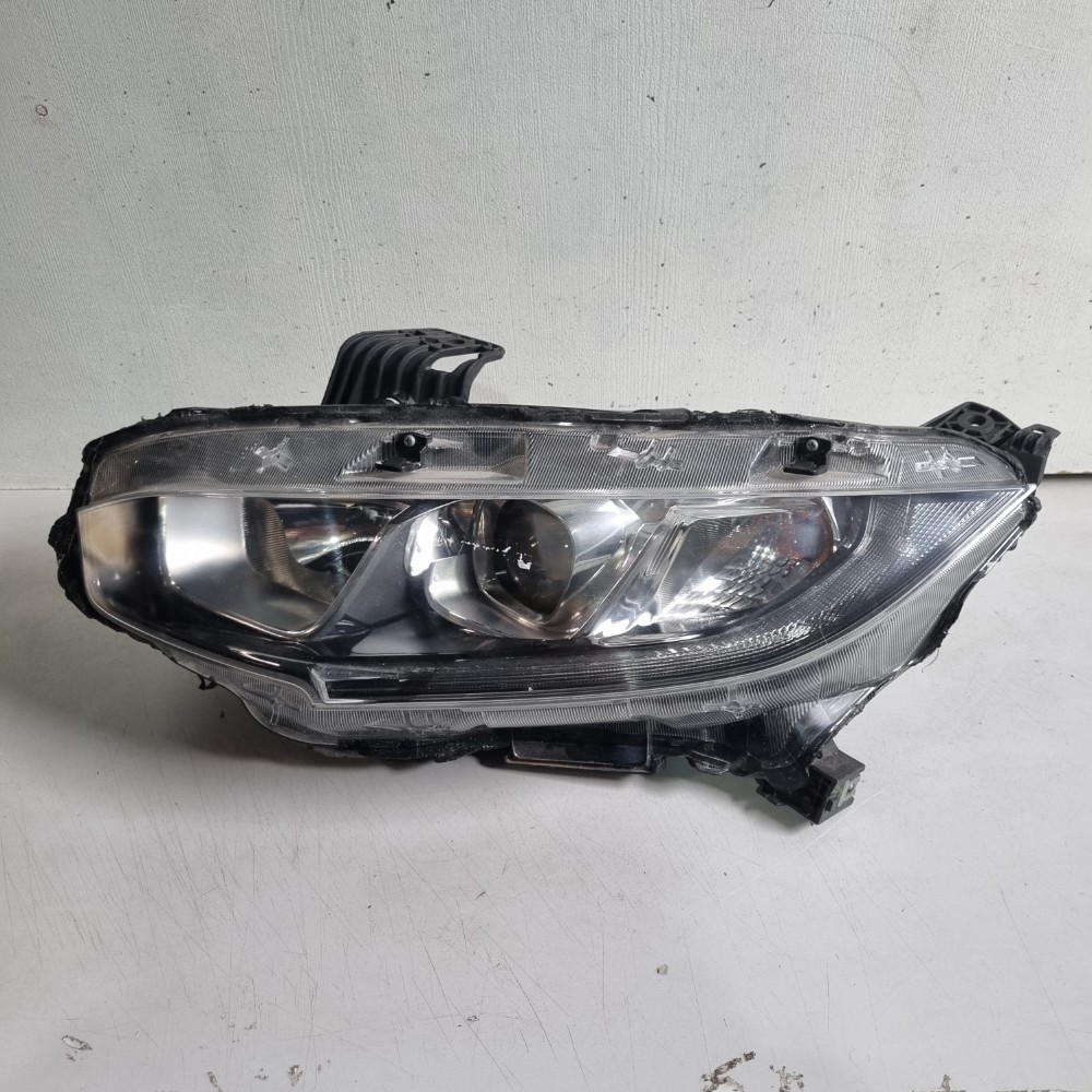 Farol Do Lado Esquerdo Honda Civic Modelos 2016/2018 Esquerdo/motorista