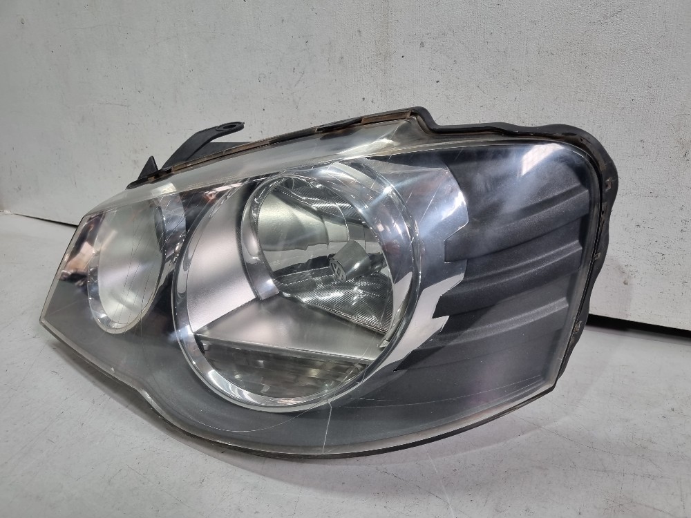 Farol Esquerdo Máscara Cinza Volkswagen Golf 2008/2012 Recup Esquerdo/motorista 3