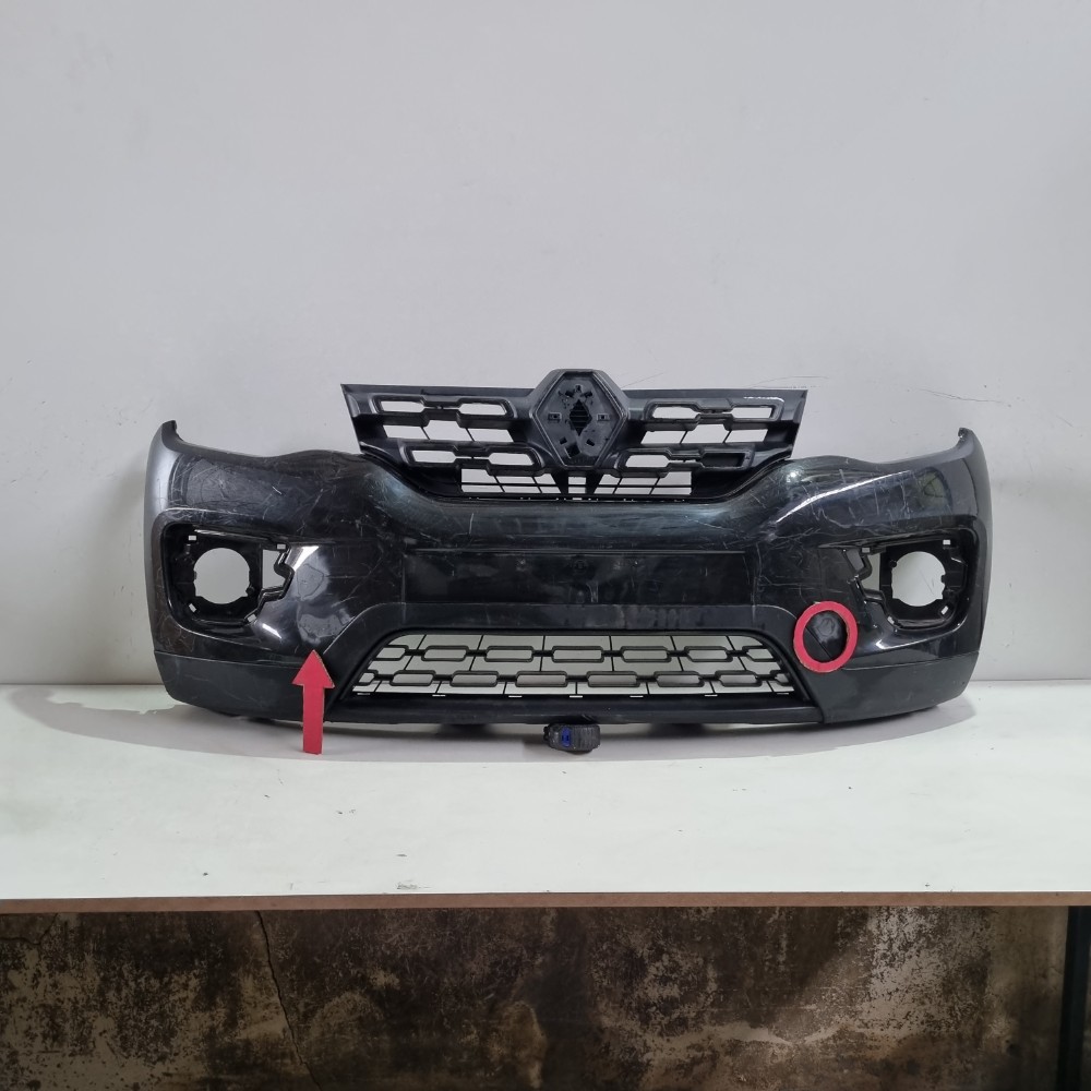 Parachoque Dianteiro Renault Kwid Modelos 2016/2021 Preto 1