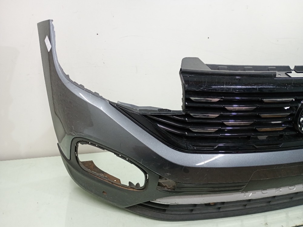 Parachoque Dianteiro Com Grade T-cross 2020/2023 7