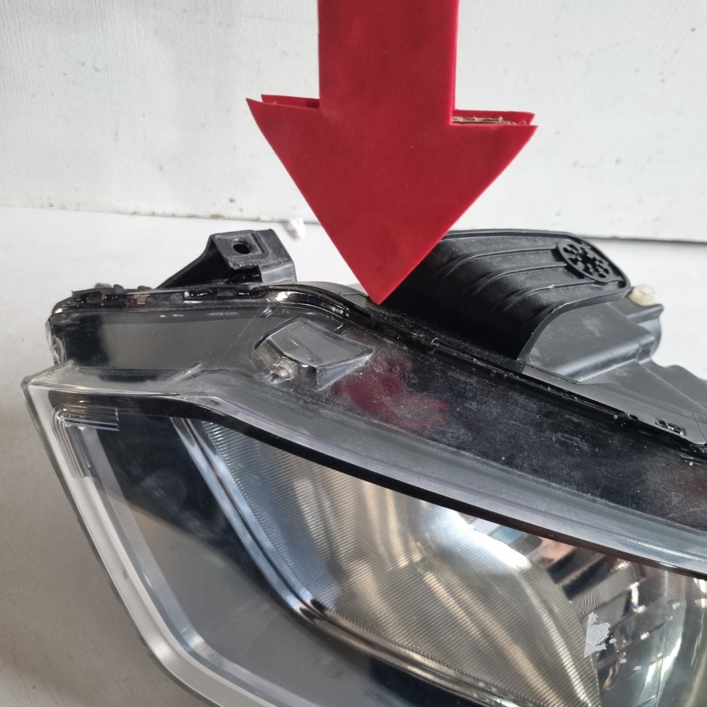 Farol Do Lado Com Led Esquerdo Chevrolet Onix 2019/2020 Esquerdo/motorista 5