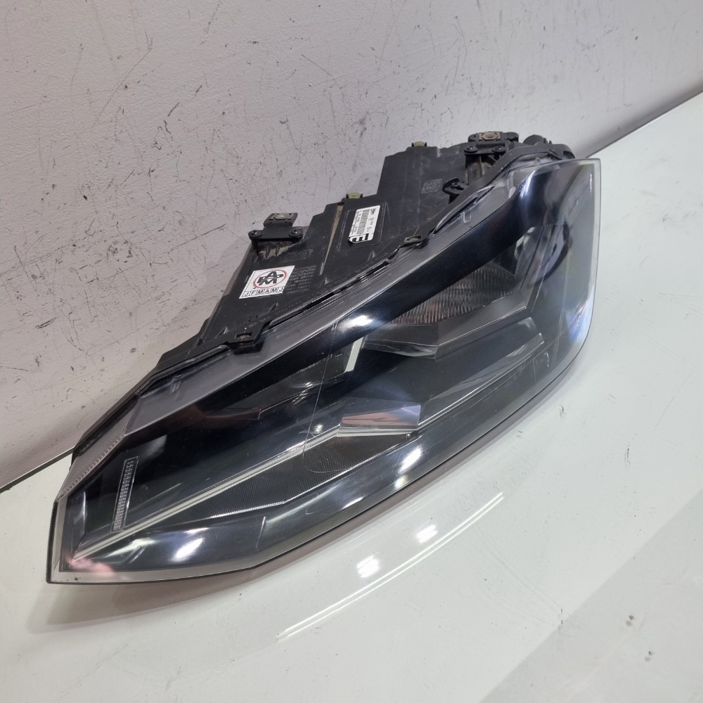 Farol Esquerdo Friso Cromado Volkswagen Polo 2017/2022 Esquerdo/motorista 5