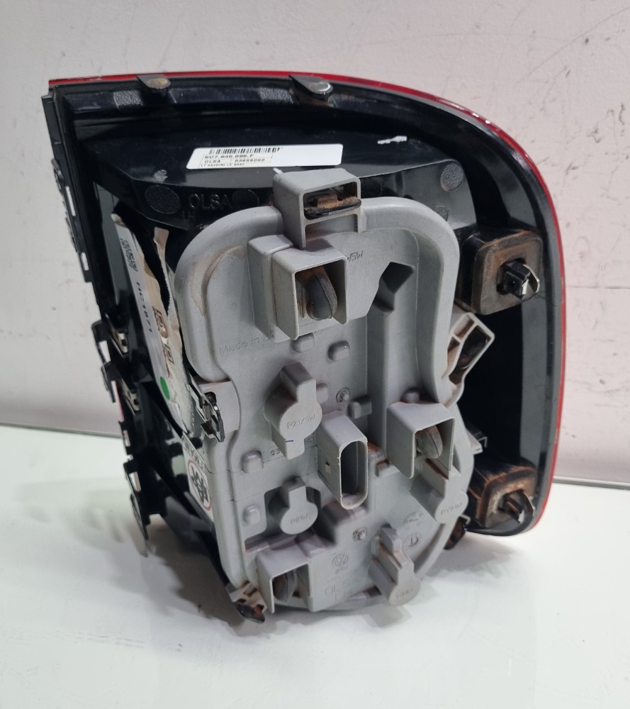 Lanterna Esquerda Volkswagen Saveiro 2018/2023 Recuperada 4