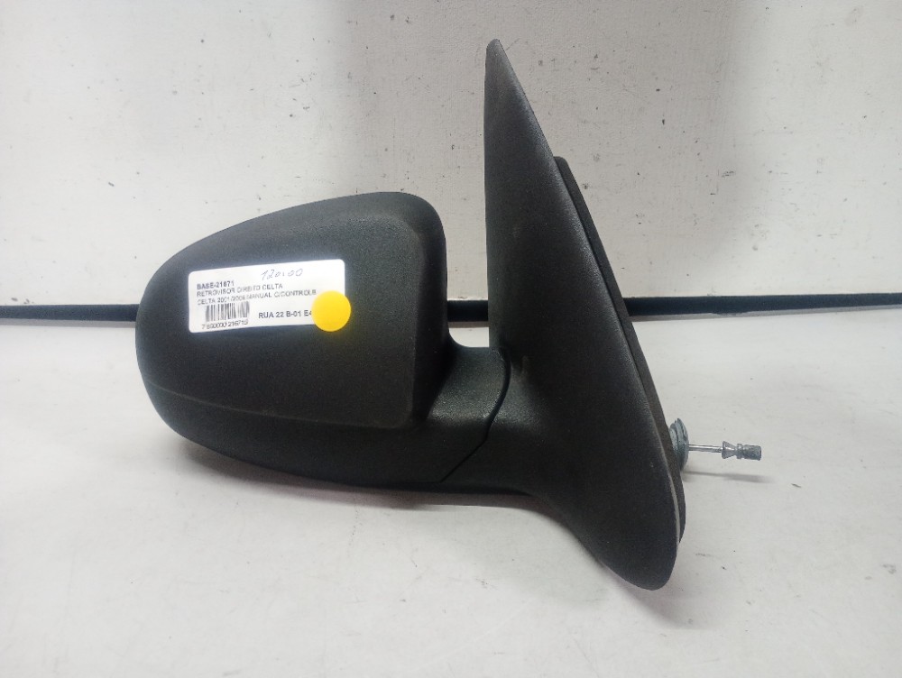 Retrovisor Direito Manual C/controle Chevrolet Celta 2001/06 3