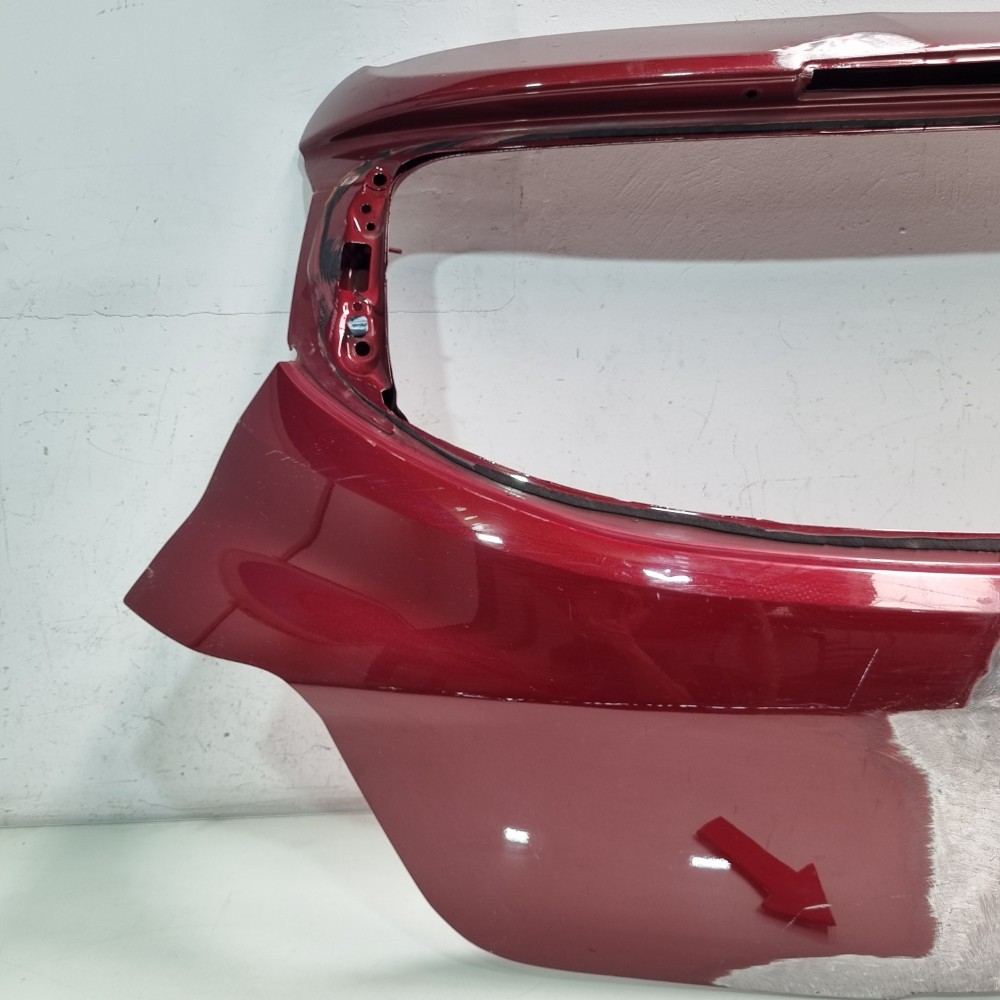 Tampa Traseira Chevrolet Onix Modelos 2013/2014/2015/2016 Vermelho 4